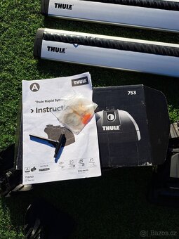 Příčníky thule wing bar 118 cm, držáky 757, 753 - 5