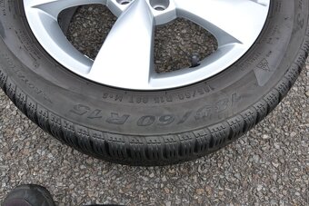 Zimní Alu kola Š.Rapid/Fabia 2,3/VW Polo-185/60R15 - 5
