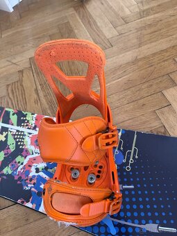 Snowboard Stuf Element s vázáním Burton, 145 cm. - 5