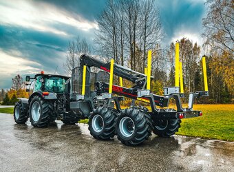 Prodám vyvážecí vlek PALMS s hydr.rukou PALMS - 5