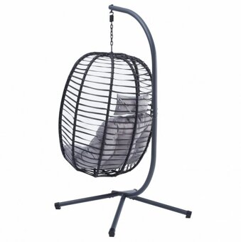 Závěsné křeslo 89 (houpačka) šedá barva - 5