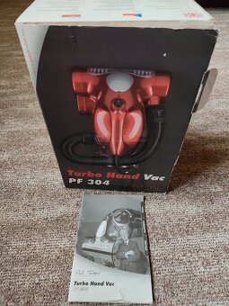 Vysavač Turbo Hand Vac PF304 - 5