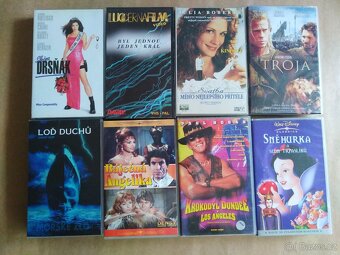 VHS KAZETY original mix - 1 kus = 80Kč - 5