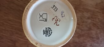 Porcelánové kraslice velké 9 cm a Dozička ve stejném dekoru - 5