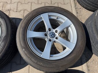 4x al kola 5x120 17 + pneu letní 235/55 R17 103 - 5
