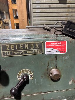 Prodám soustruh Zelenda ZN150 včetně příslušenství viz foto - 5