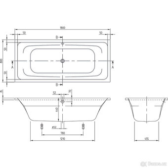Villeroy & Boch Avento obdélníková vana 180x80 cm - 5