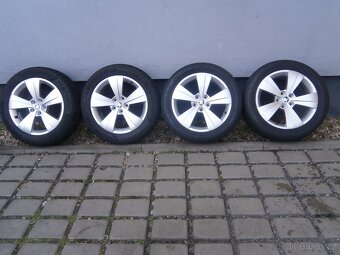 ALU KOLA 5 X 112 ŠKODA ORIGINÁL 215 55 17 SUPERB - 5