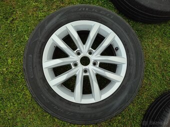ALU kola + letní pneu VW Passat B8 215/60 R16 - 5