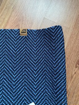 Nová unisex zimní kruhová šála ALPINE PRO - modro-černá - 5