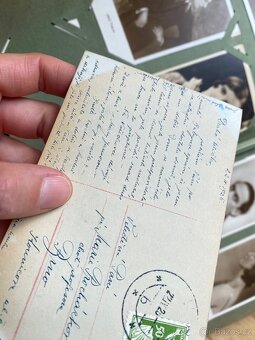 Sběratelské album 400 Ks pohlednic herců - 5