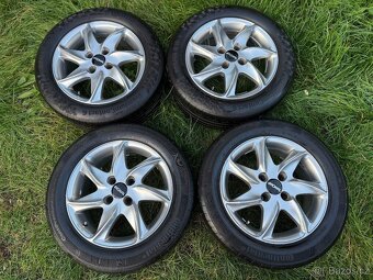 Kompletní letní Alu kola RONAL - 205/55 R16 - 4x108 - 5