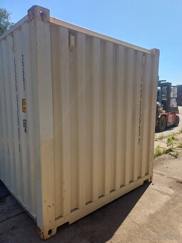 Lodní kontejner 20´ zánovní, RAL 1015 - 5