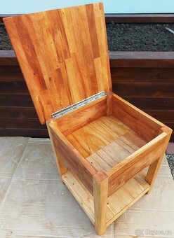 Stolička s úložným prostorem... - 5