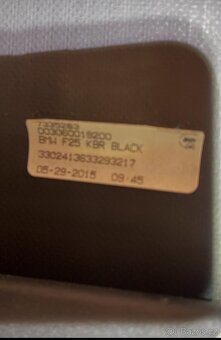 Roleta se síti na   BMW X3 - 5