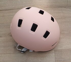 Dětská helma - pastelově růžová - 5
