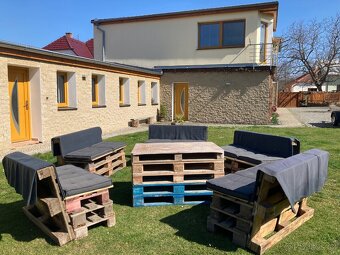 Prodám zahradní sezení z palet - 5