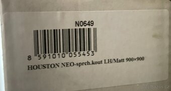 Sprchový kout s vaničkou HOUSTON NEO N0649 čtvrtkruhový set - 5
