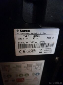 Kávovar Saeco Granbaristo - 5