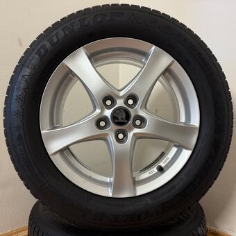 ŠKODA SUPERB III 5x112 R16 ET41+ZIMNÍ 215/60R16 8mm - 5