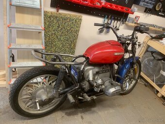 BMW R45 scrambler stavba (airhead / boxer / r2v) - 5