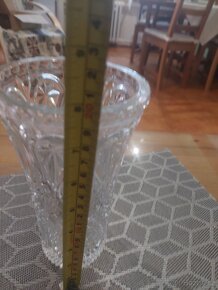 Váza 20cm - křišťál - 5
