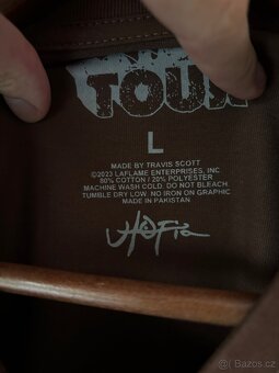 Travis Scott Utopia Live on Tour vip double sided brown - 5