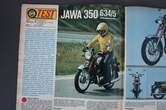Jawa 350 634/5 - test světa motorů - 5
