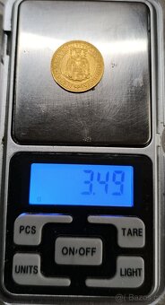 Zlatý Svatováclavský Dukát 1923, krásný - 5