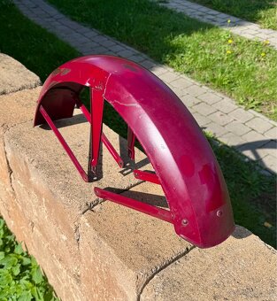 Jawa 350, CZ - přední blatník - 5