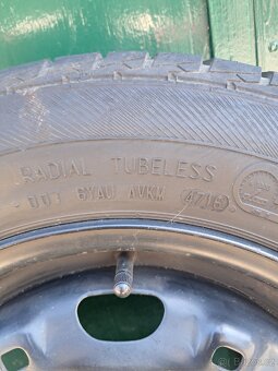 Letní pneu s diskama na Škoda Fabii 1- 165/70/R14 - 5