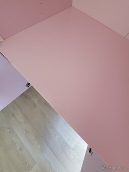 Dětská skříň Busunge Ikea růžová - 5