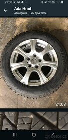 Audi A4 Zimní gumy Pirelli na disku - 5