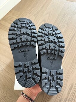Nové kožené kotníkové boty Geox vel. 35 - 5