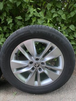 ALU kola skoda Triton r18 " 7,5Jx18H2 ET43 + 235/45/R18 - 5