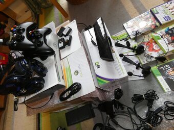 XBOX 360 Elite Kinect Hry HDMI HDD KOMPLETNÍ SESTAVA - 5