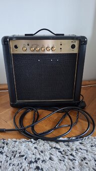 Kytara ,Stratocaster Tender,celý set,kombo,stojan - 5