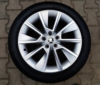 Alu kola originál Škoda Karoq 5x112 R18 Braga - 5