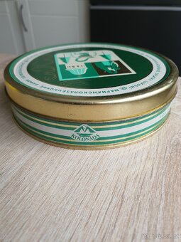 Retro plechovka sfinx,oplatky - 5