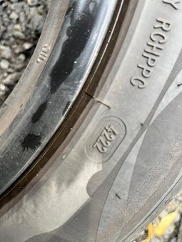 Cerna alu kola s pneu letni ford R16 - 5