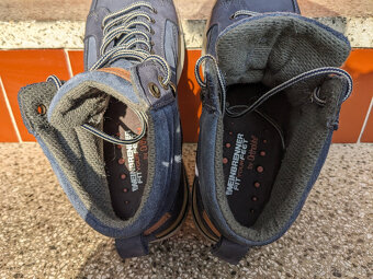 Pánské kožené kotníkové boty Weinbrenner vel. 42 - 5