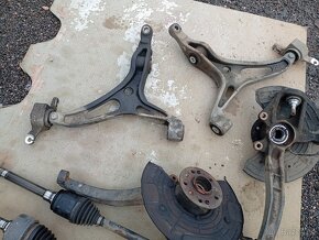 MERCEDES BENZ GL X164, W164 PŘEDNÍ NÁPRAVA POLOOSY, TĚHLICE - 5