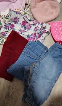 Balík oblečení na holčičku vel. 68 - 5