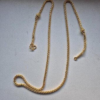 zlatý řetízek - 5