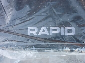 Textilní koberce s nápisem Rapid 4dílné-mají fixaci - 5