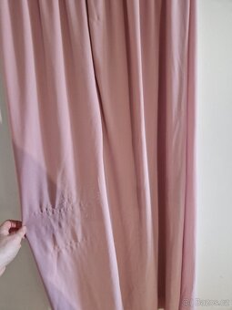 Růžové společenské šaty Michell velikost L - 5