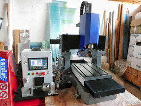 CNC frézka 3D na obrábění kovů, ocel, železo - 5