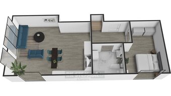 Pronájem bytu 2+kk 46 m², Hluboká nad Vltavou - 5