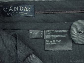 C&A Canda šedé pánské kalhoty s puky vel. 50 - 5