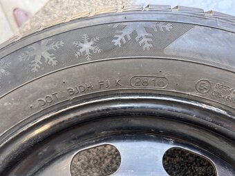 Rezerva / Dojezdové kolo 5x100 R15 ET38 + 195/65 R15 - 5